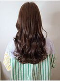 髪質改善＊ロングレイヤーグレーベージュ＊美髪【Zina船橋】