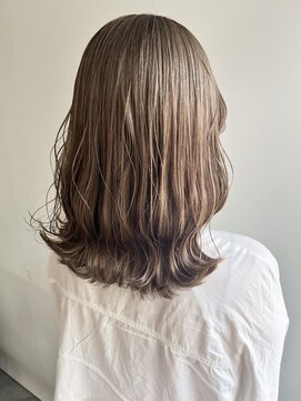 エル セルカ 高田馬場(el CERCA) 波巻きウェーブ×ミルクティーブラウン