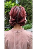 TAKAKOstyle☆結婚式　ツインお団子