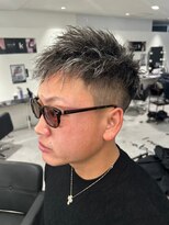 メンズサロン キング 高槻店(Men’s salon K!ng)&nbsp;波巻きツイストスパイラルパーマ/フェザーパーマ/眉毛/メンズ