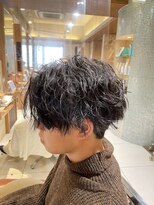 ヘアリゾートエーアイ 新宿西口店(hair resort Ai)&nbsp;波巻きスパイラル×ツイストスパイラル×ツーブロックマッシュ
