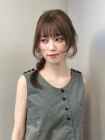 ボタン シブヤ(VOTAN SHIBUYA)&nbsp;グレージュカラー/透明感カラー/くすみベージュ/顔周りカット