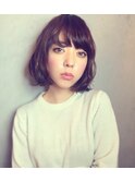 抜け感☆ラフボブ［京成大久保/髪質改善/ヘッドスパ/白髪染め］