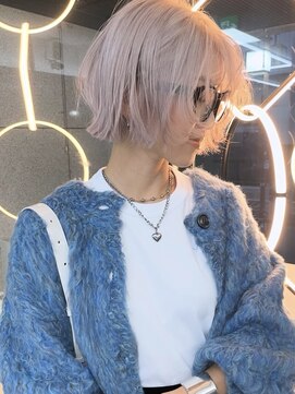 ラキング ギンザ トウキョウ(LAKING GINZA) くびれヘア/アプリコットオレンジ/夏/ハイライトカラー[銀座駅]