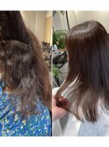 髪の復活！感動の艶ストレート