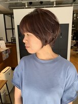 キャンバス 川崎(canvas.)&nbsp;シアーラベンダーショート/川崎/艶カラー/髪質改善//横山大樹