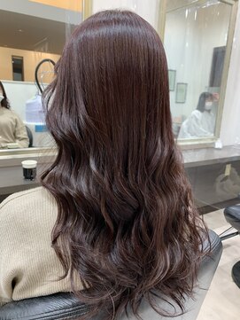 シアリー(SHEERIE) ラベンダーピンク×リバースツイストカール