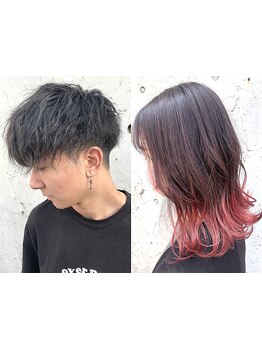 【学割クーポン多数ご用意☆】【人気No1♪学割Ｕ24限定】カット+カラー￥10800→￥8000など要Check！！