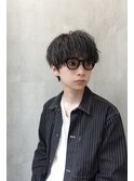 フェザーショート/メンズカット/ツーブロック/ビジネスマン