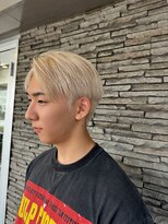 ハイバレーヘアーメゾン(HIGH VALLEY HAIRMAISON)&nbsp;メンズダブルカラー抜きっぱなし岡山南中央町