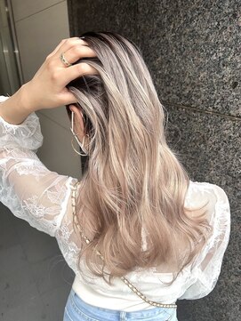 エゴ 池袋(EGO) ベージュバレイヤージュ