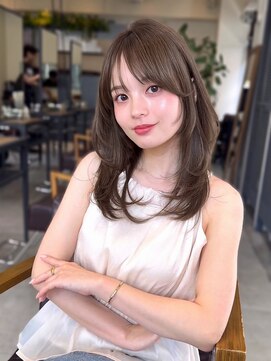 コート 表参道(Cote) 美髪レイヤーカット/顔まわりレイヤー/ロングレイヤ 一/前髪