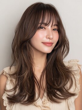 アトリウム (ATRIUM beauty life) レイヤーカット/ゆるふわ/透明感ブラウン