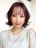 アルバム 池袋(ALBUM) 顔周りレイヤー韓国ヘアくびれミディミディアム_F21134