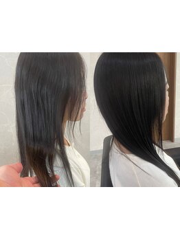 くせの強さに合わせた縮毛矯正をご提供◇ダメージを抑えながら気になるくせ・うねりを解消します♪
