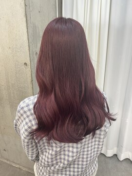 ムード(mood) ピンクカラー/ブリーチ/ダブルカラー/艶カラー/ピンクラベンダー