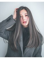 トワ 仙台店(toi)&nbsp;髪質改善・グレーブラウン・艶カラー