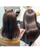 ゴカンムード(Gokan mood) 髪質改善縮毛矯正ハイライトダブルカラーショートカット30代40代