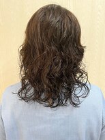 ガーデン 西川田店(garden)&nbsp;宇都宮ショートボブデジタルパーマ白髪ぼかしハイライト白髪染め