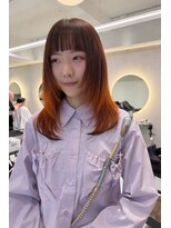 アンフィグ 吉祥寺(anfig) レイヤーカット デザインカラー 吉祥寺 【IBU】