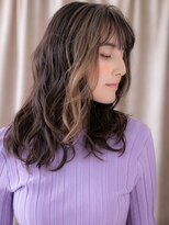 カバーヘア ブリス 北浦和(COVER HAIR bliss)&nbsp;フェイスフレーミング大人可愛い小顔フェミニンロング10代20代X