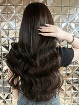 ラブスタシー 博多店(LOVESTASY)&nbsp;無加工毛エクステ52センチ×ゆる巻