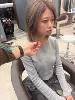 ヘアメイク アース 秋田仁井田店(HAIR & MAKE EARTH)&nbsp;ラベンダーグレージュ