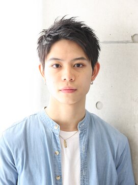 マイロ(mailo) 黒髪×アップバング×爽やかショート