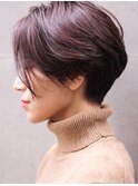 【ZEEN】ローライト×バイオレットショートボブ