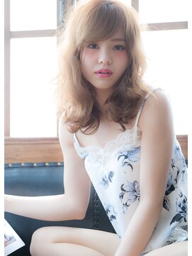 ミラレスカ 栄(MIRA RESCA) ミラレスカ栄 大人可愛いシースルーバングボブ byウラタニ