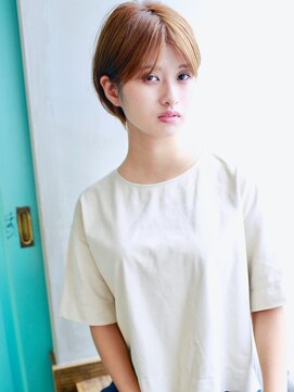 バース(BIRTH) 天神【BIRTH】小顔に見せる耳かけ丸みショート×ブランジュ