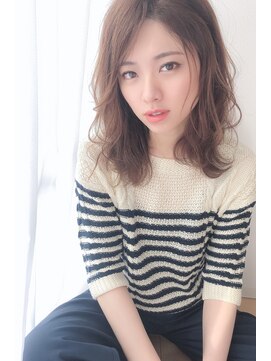 美容室 アドルア 無造作カール