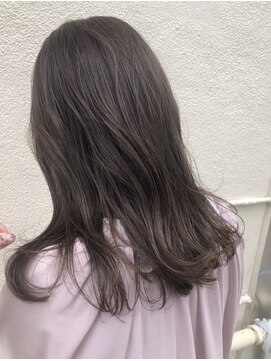 ガリカ 渋谷(Gallica) ぱっつりカット×ダークグレージュ☆