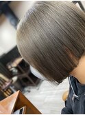 グレー×ベージュ