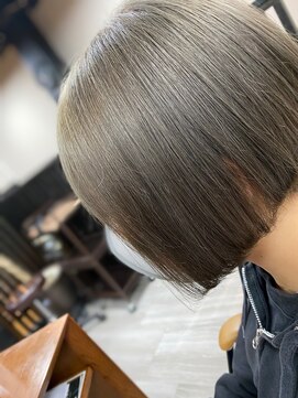 アリカ(arika) グレー×ベージュ