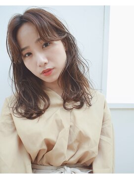 ガーランドウメダ(Garland umeda) リラックスウェーブ＿セミロング＿00018