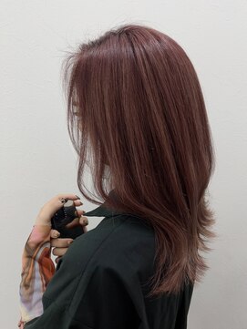 美容室 パルス 静岡鷹匠店(PALS) ピンクグレージュ