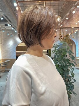 ロンド エスポワール 錦糸町(Lond espoir) 【工藤昴】グレージュカラーボブウルフココアベージュ【錦糸町】