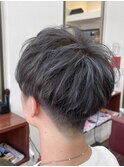 マッシュ×シルバーハイライト