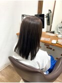 デリケートな髪の縮毛矯正