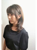 シップス ヘアブース(ship's hair booth) ゆるカールアッシュグレージュ