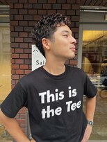 ハマモト&nbsp;メンズショート　パーマスタイル