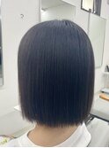 切りっぱなしボブ