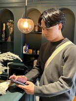 チャンチ(chanch) 【お客様style】カルマパーマ/センターパート/ニュアンスパーマ