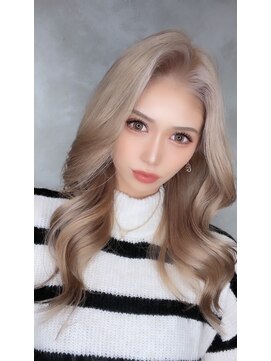 アルマバイロサ(ALMA by ROSA) ハイトーンベージュ×シールエクステ 担当SE-YA