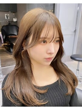 ロンドアヴァントゥス 池袋(Lond aventus) 韓国レイヤー/韓国風/ボブ/髪質改善/黒髪/ブリーチなし〔池袋〕