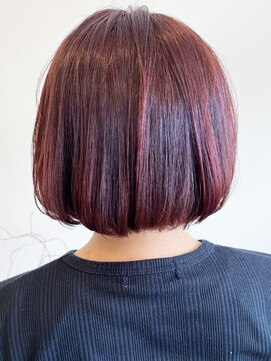 レポヘアー(Repos hair) 20代30代40代大人可愛いハイライト立体感ショコラアッシュ