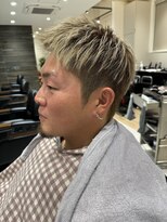 タカギ(TAKAGI) 束間ショートツーブロックアップバング短髪