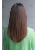 【髪質改善】ナチュラルピンクブラウン