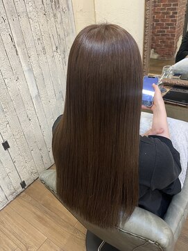 ベレッタ 枚方店(veretta.) 髪質改善ストレート　山本綾香/縮毛矯正/ストレートロング/艶髪